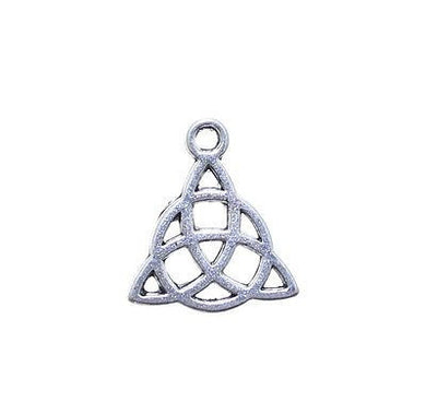 AVBeads Celtic Knot Triquetra Charms Silver 16mm x 14mm Metal Charms 10pcs