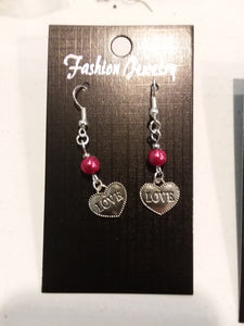 Valentine's Earrings Heart 7