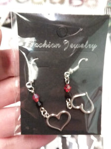 Valentine's Earrings Heart 2