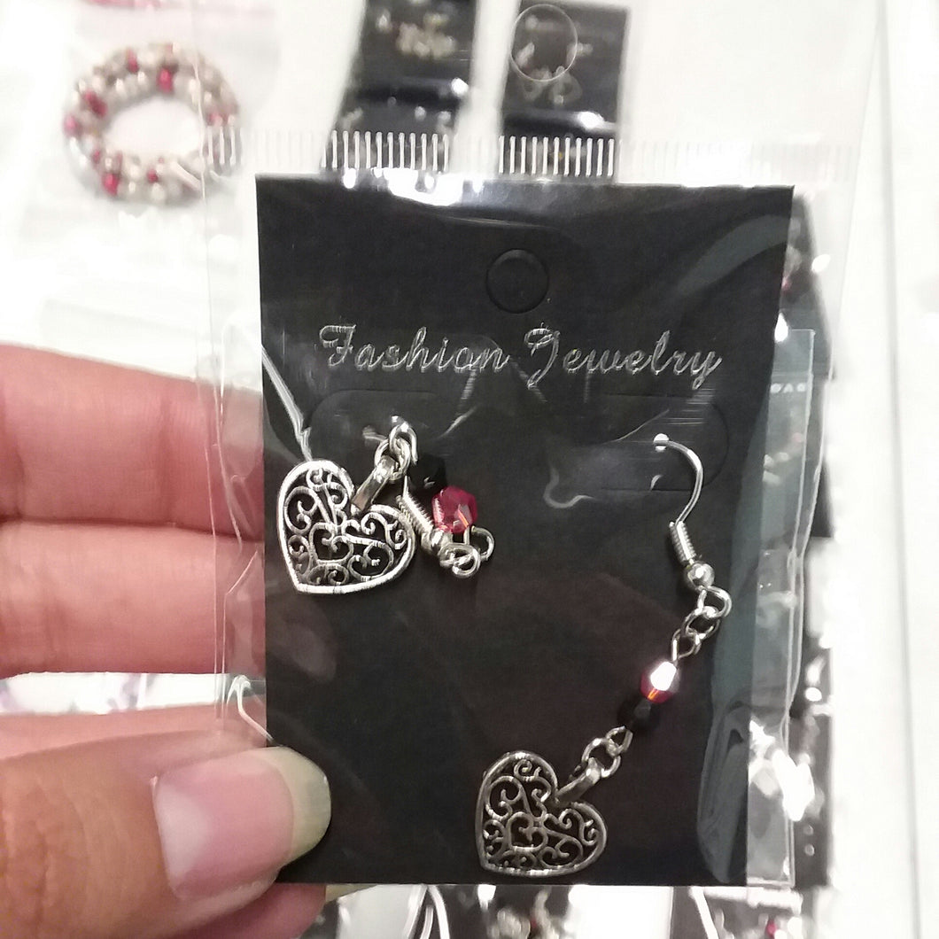 Valentine's Earrings Heart 3