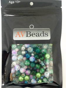 Bulk Mix of Glass Beads