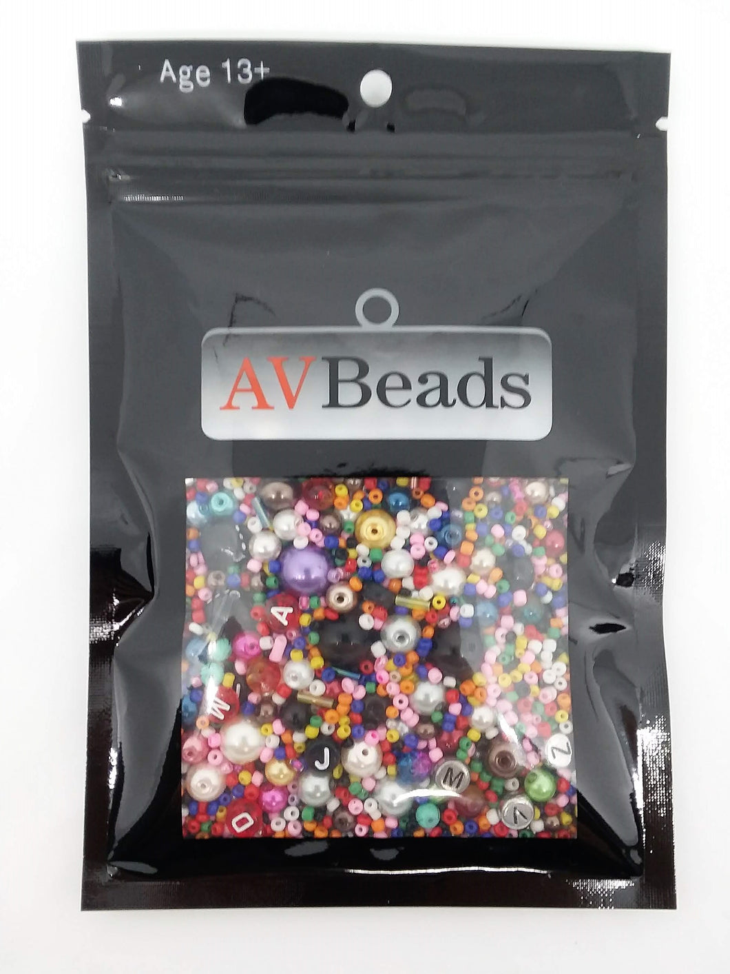 AVBeads Bulk Beads Mixed Beads Glass Beads Acrylic Beads 5oz Scatter Mix