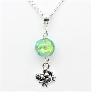 AVBeads Jewelry Beach Necklace 24-inch Y Bead Dangle Crab Charm JWLNCB34429