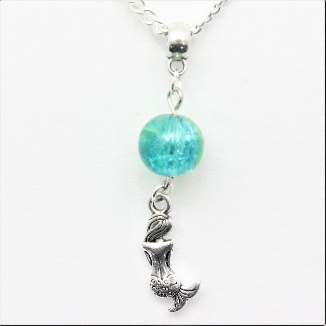 AVBeads Jewelry Beach Necklace 24-inch Y Bead Dangle Mermaid Charm JWLNCBP23830