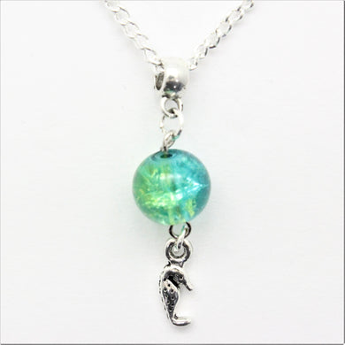 AVBeads Jewelry Beach Necklace 24-inch Y Bead Dangle Seahorse Charm JWLNCB00207