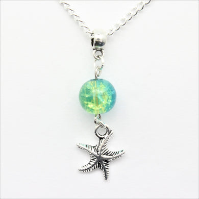 AVBeads Jewelry Beach Necklace 24-inch Y Bead Dangle Starfish Charm JWLNCBP0114