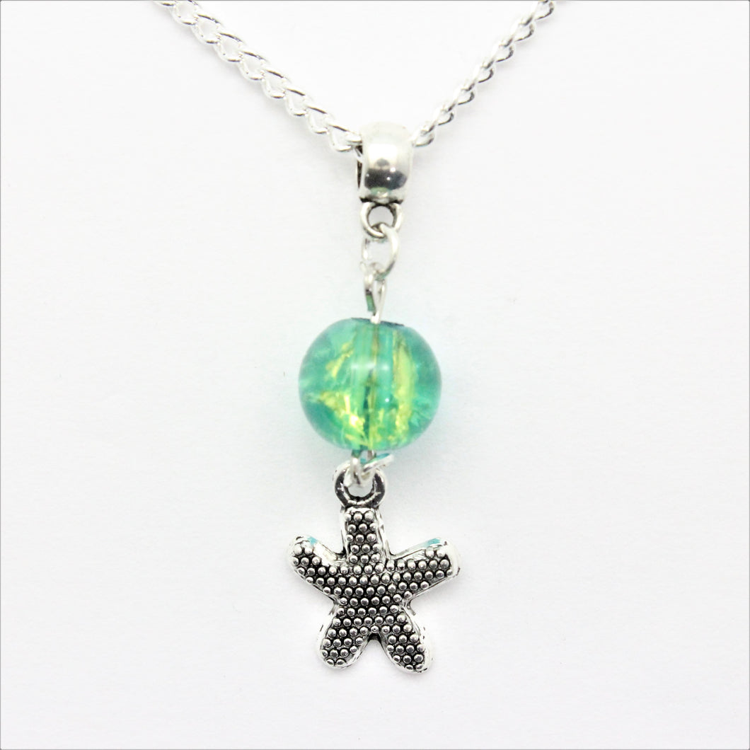 AVBeads Jewelry Beach Necklace 24-inch Y Bead Dangle Starfish Charm JWLNCBP0201