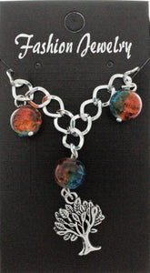 AVBeads Jewelry Charm Bracelet Silver JWL-CBW-BO-1003 Tree