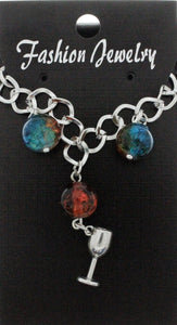 AVBeads Jewelry Charm Bracelet Silver JWL-CBW-BO-1014 Goblet