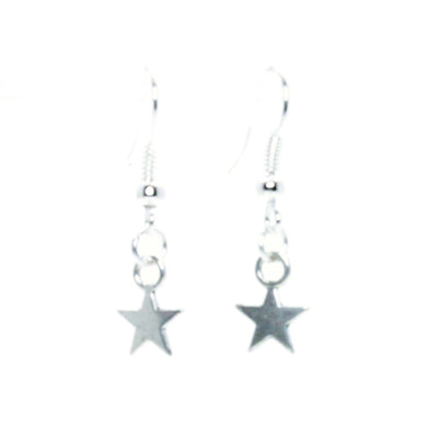 AVBeads Jewelry Charm Earrings Dangle Silver Hook Star