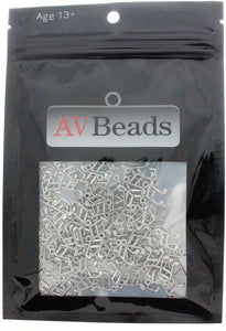 AVBeads Bulk Charms Music Charms 14mm x 10mm Silver Metal Charms 100pcs