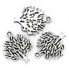 Load image into Gallery viewer, AVBeads Nature Tree Charms Silver 20mm x 16mm Metal Charms 10pcs
