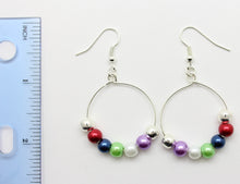 Load image into Gallery viewer, Jewelry Set JWL-SET-1005 Multi Color 6mm Beads on Wire - Free Shipping